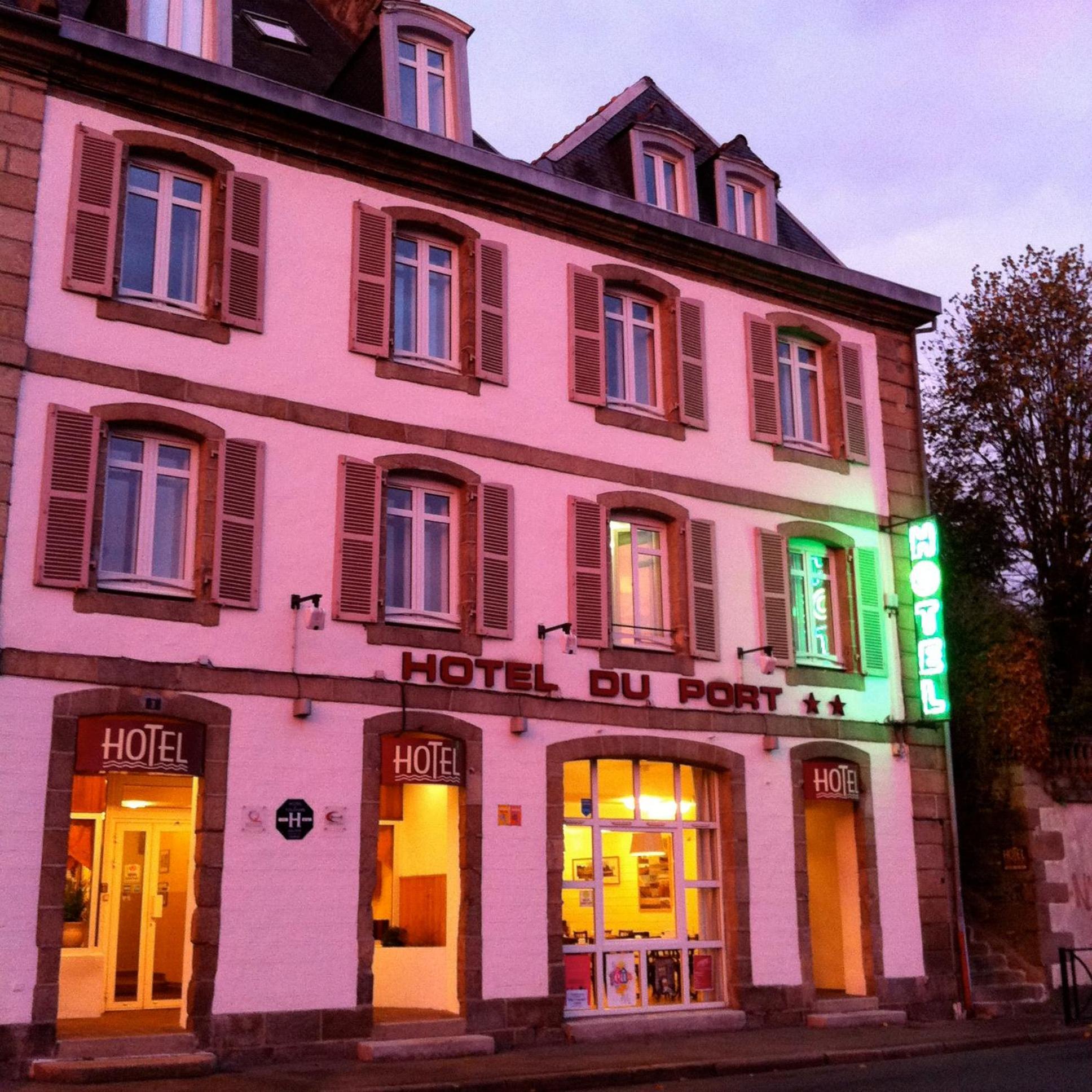 Hotel Du Port Morlaix Eksteriør billede