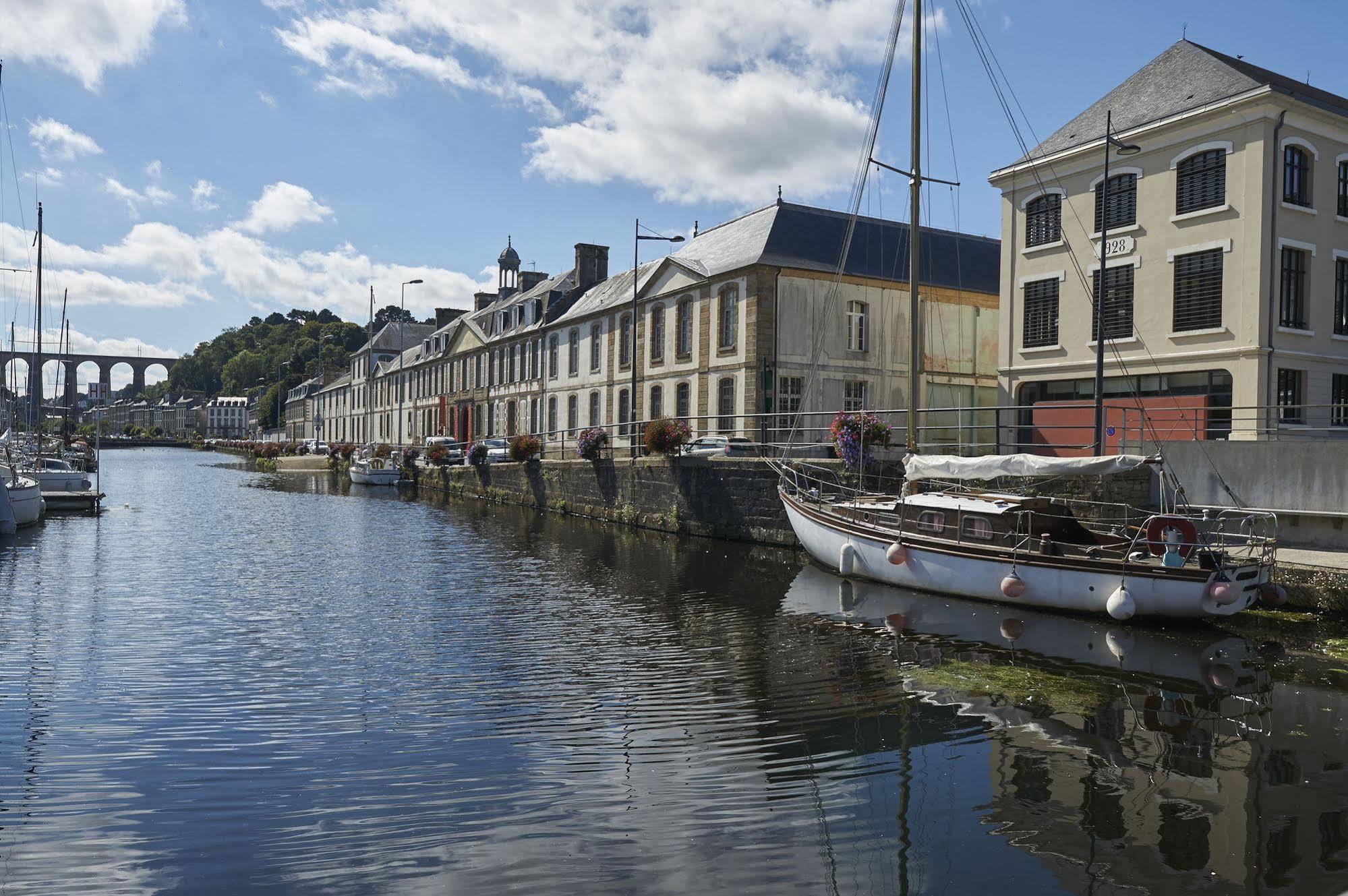 Hotel Du Port Morlaix Eksteriør billede