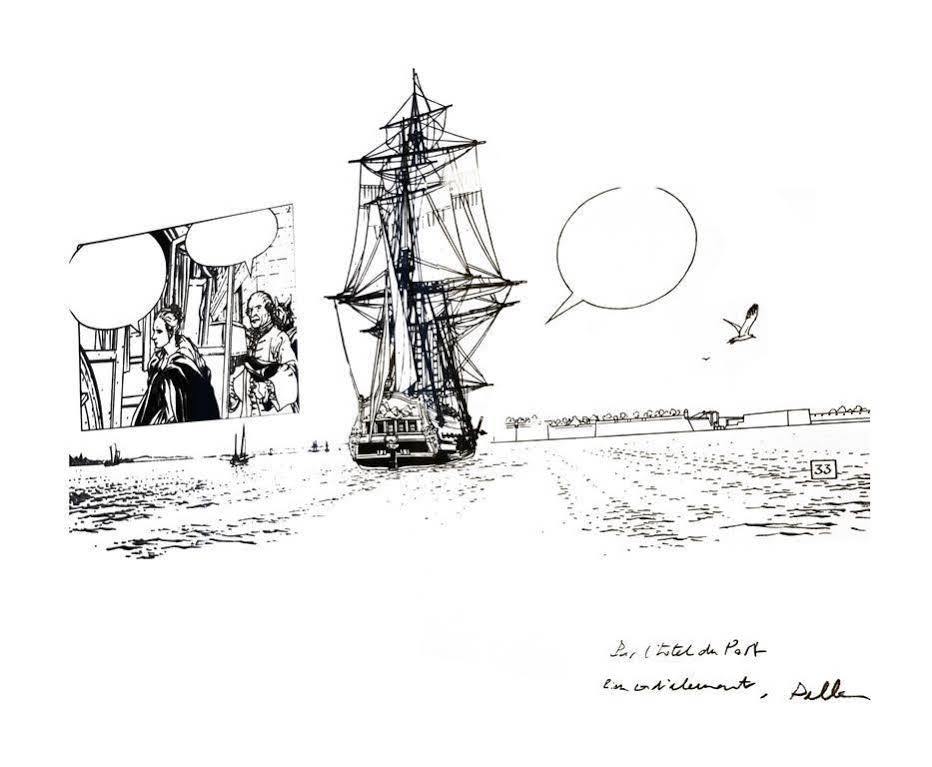 Hotel Du Port Morlaix Eksteriør billede